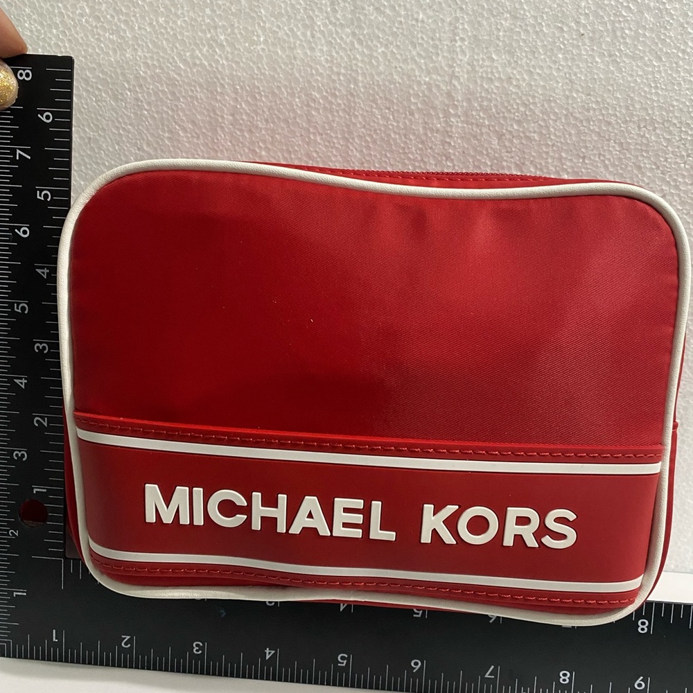 NWOT Michael Kors Fanny Pack Red and White